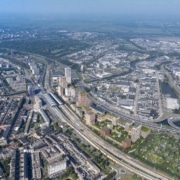 Schieveste, gebiedsontwikkeling tussen station en A20